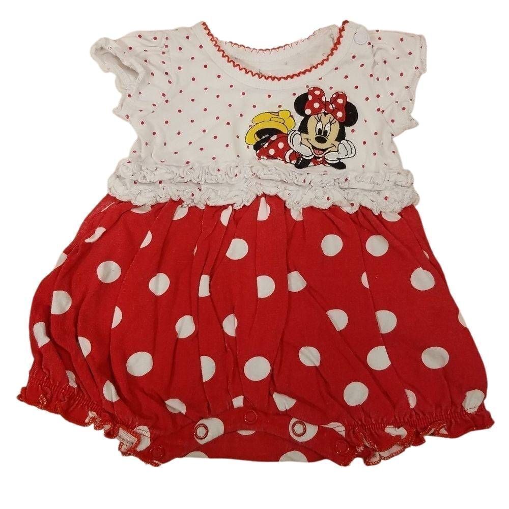 Disney Parks Minnie romper 3 months